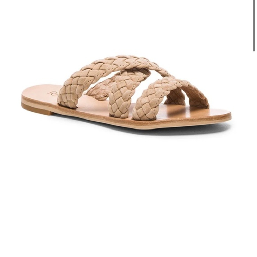 Braided Tan Sandals